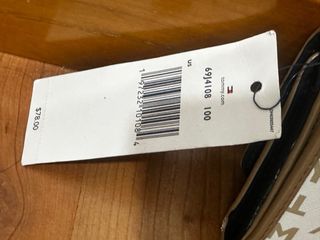 Cartera Tommy Hilfiger Monogram Beige