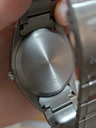 Citizen Eco-Drive Titanium Blue Dial