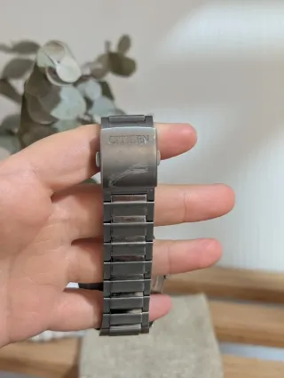 Citizen Eco-Drive Titanium Blue Dial