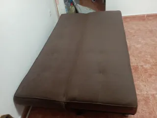 Sofá Cama Plegable Marrón