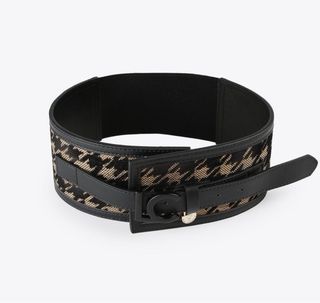 Cinturón Ancho Lola Casademunt Beige/Negro