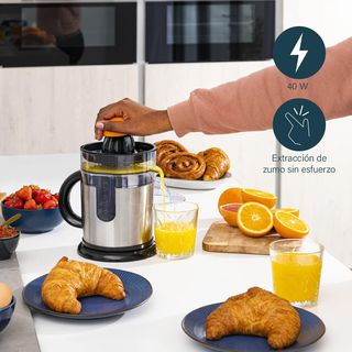 Spremiagrumi Princess 201975 Duo Juicer in acciaio inossidabile