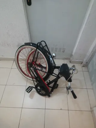 Bicicleta BH Clásica Plegable Negra