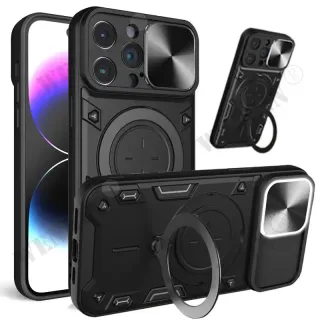 Cover magnetica grado militare per iPhone 12 Pro Max