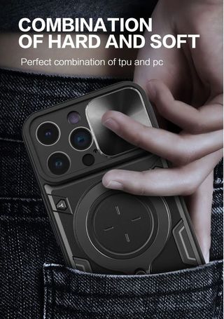 Cover magnetica grado militare per iPhone 12 Pro Max