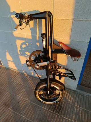 Bicicleta Plegable Strida LT - Impecable + Sillín