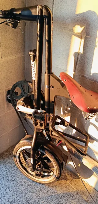 Bicicleta Plegable Strida LT - Impecable + Sillín