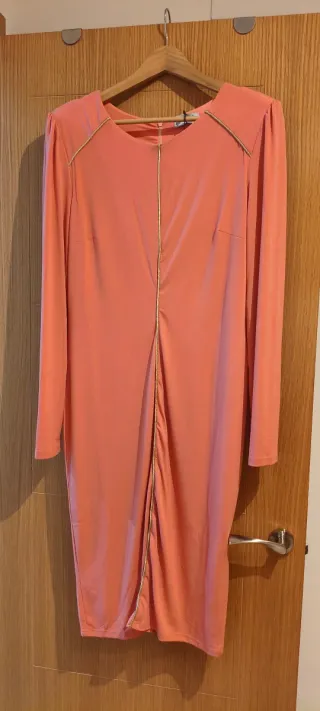 Vestido Tonalá Coral Talla L