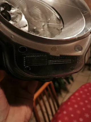 Faro abbagliante DX Fiat 500 anno 2007 Valeo