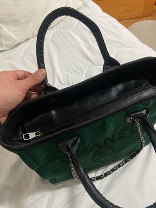 Bolso Grande Chanel Verde