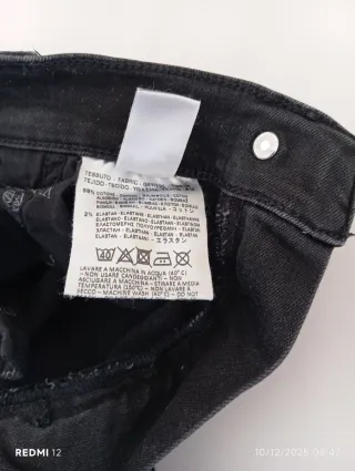 Jeans neri donna invernali neri taglia 46