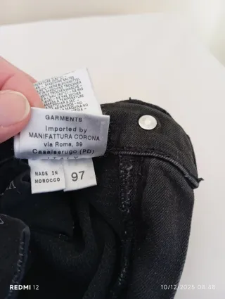 Jeans neri donna invernali neri taglia 46