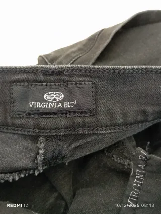 Jeans neri donna invernali neri taglia 46