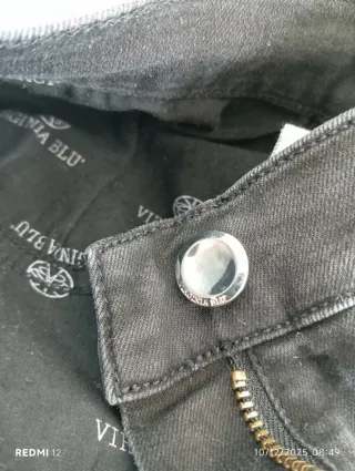 Jeans neri donna invernali neri taglia 46