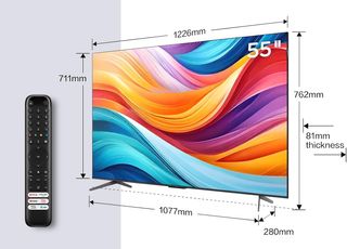 - TCL 55T7B Televisor QLED Pro de 55", 4K Ultra