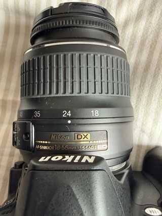 Cámara Nikon D3100 Negra