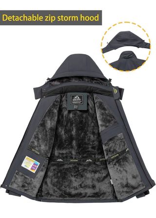 Chaqueta Polar Cálida Talla XXL