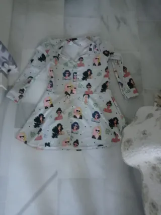 Vestido camisero estampado original