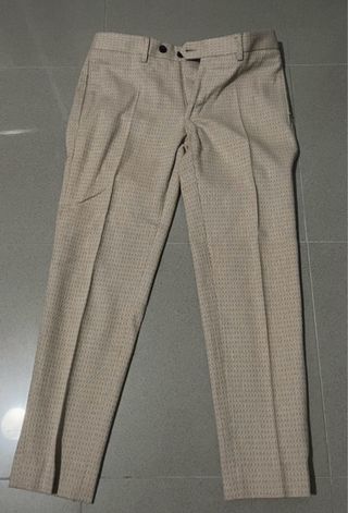Pantaloni eleganti uomo Maestami beige