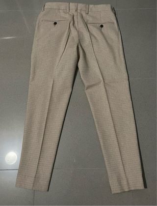 Pantaloni eleganti uomo Maestami beige
