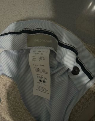 Pantaloni eleganti uomo Maestami beige