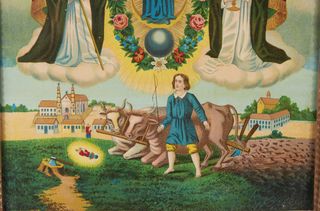 Cromolitografia Madonna della Consolazione ‘800