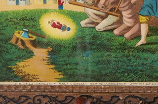 Cromolitografia Madonna della Consolazione ‘800