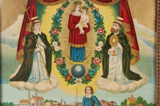 Cromolitografia Madonna della Consolazione ‘800