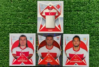 4 figurine Topps Nations League Turchia