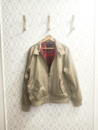 Chaqueta Harrington Beige