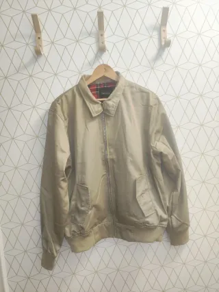 Chaqueta Harrington Beige
