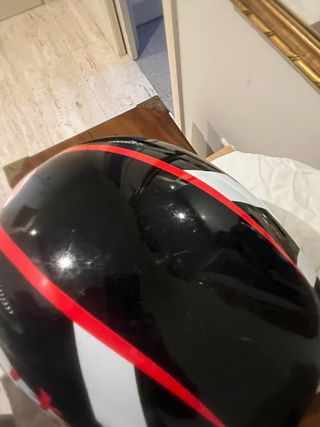 Casco Esquí Niñ@s Negro/Rojo/Blanco