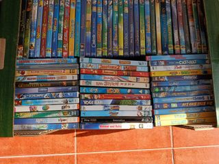Lote DVDs Infantiles y Cómics