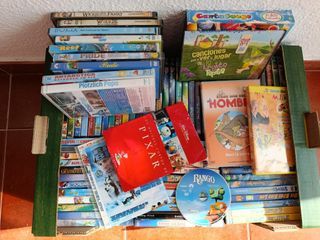 Lote DVDs Infantiles y Cómics