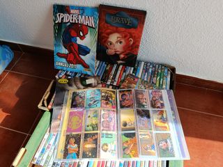 Lote DVDs Infantiles y Cómics