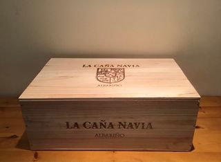 Scatola di legno XXL con coperchio sovrapposto