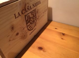 Scatola di legno XXL con coperchio sovrapposto