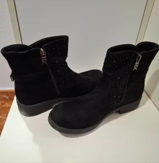 Botines XTI Talla 37 Negro