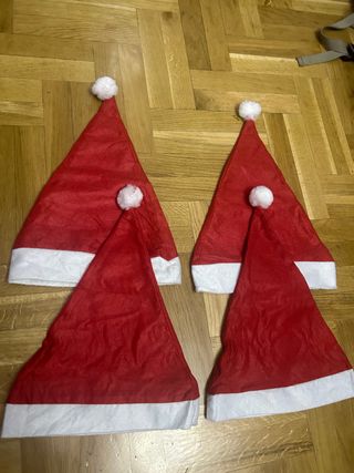 Gorros Papa Noel Navidad