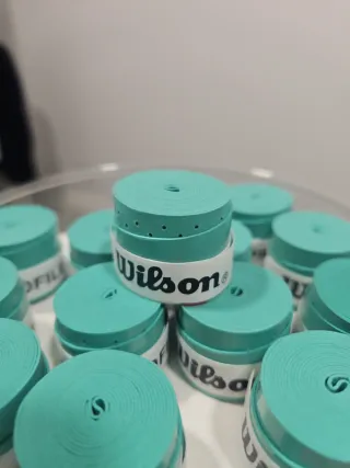 60 Overgrips Wilson Turquesa