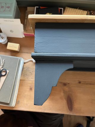 Tavolino baule in legno fatto a mano