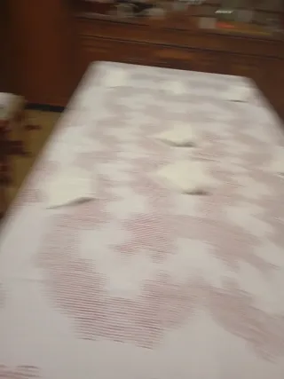 Mantelería Lagartera y manteleria calado canario