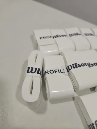 15 Overgrips Wilson Blancos Lisos