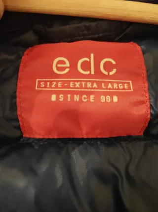 Chaqueta EDC by Esprit plumas negra