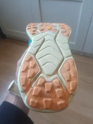 Zapatillas Hoka Zinal  Azul/Naranja