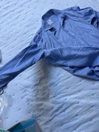Camisa Zara azul