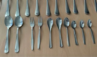 Set posate acciaio inox