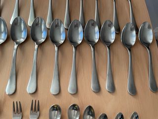 Set posate acciaio inox