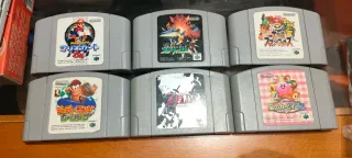 Lote 6 juegos Nintendo 64 NTSC