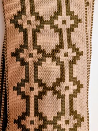 Faja Gaucho Argentina Beige y verde